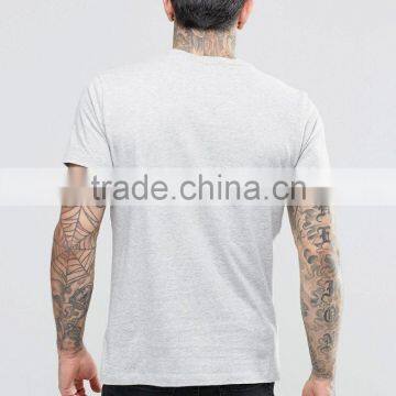 New Style Fashion Pattern Printing Soft Jersey Man T-shirt Slim Fit T-shirt photo-3