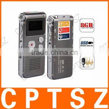 8 GB High Quality Digital Voice Recorder High Definition Sound Recording Pen Intelligent HD Voice Audio Voice Recorder