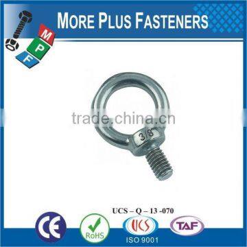 Made in Taiwan High Quality Hot-dip Galvanizing Lifting Eye Bolt