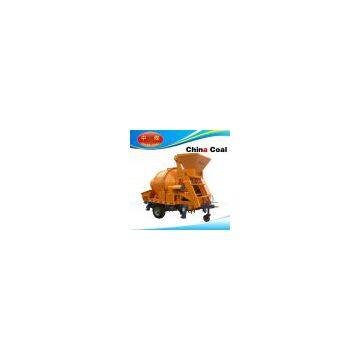 Concrete mixing pumping machine