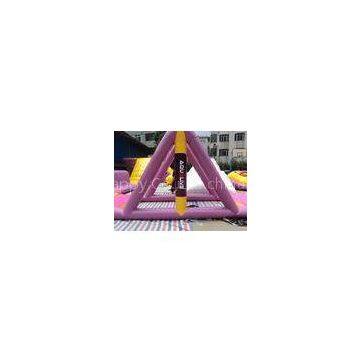 Funny Large Inflatable Water Toys Park For Lake , Floating Inflatable Water Park