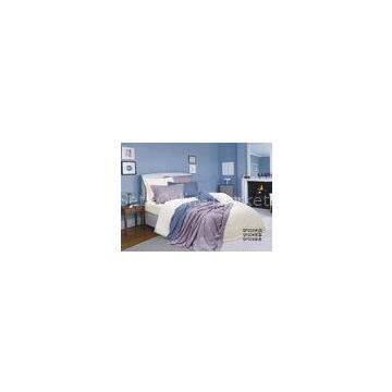 Simple Modern Comfortable Cotton Hotel Bedding Sets Reactive Dye Printing