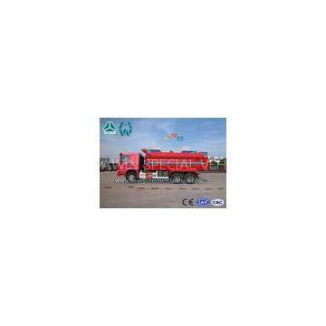 Red Right Hand Drive Garbage Collection Vehicles Zz3257M4347C1 Chassis