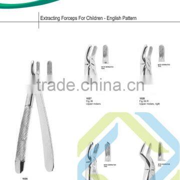 6- Relax Tooth extracting forceps | English pattern for children