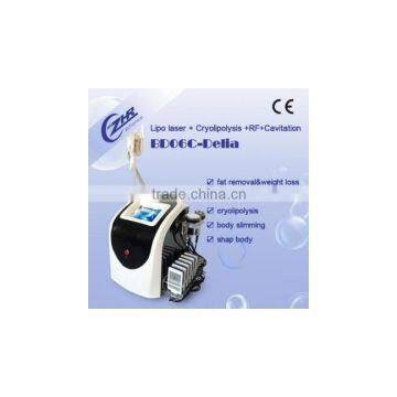 BD06C cryolipolysis cellulite reduction & laser skin tightening machine