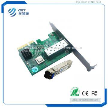 Cost Effective PCIe 10Gigabit 1-Port Fiber Optic Ethernet Network Adapter With 10G Single Mode Module photo-3