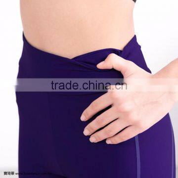 Fitness Wear Coverstitch Women Fitness Leggings photo-3