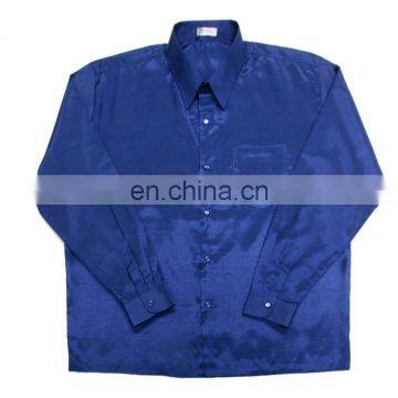 Lofbaz Men Casual Camp Work Everyday Button Down Plain Long Sleeve Shirts photo-2