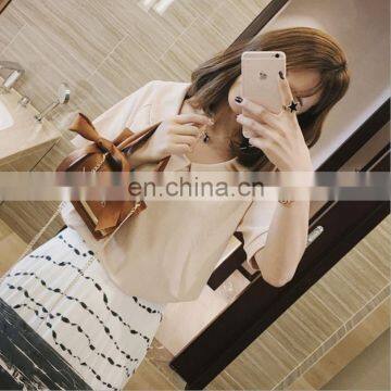 New Magnetic Buckle Small Square Bag Bow Knot Single Shoulder Bag photo-5