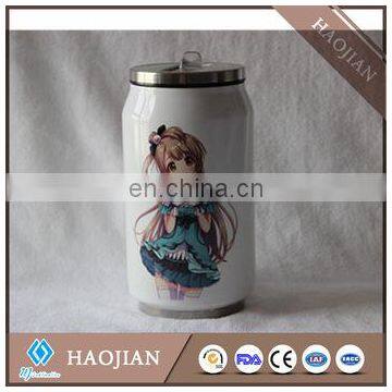300ml Stainless Steel Water Bottles,ring-pull Design Cup,Tube-type Kettle