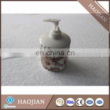 Sublimation Ceramic Soap Dispenser With White Plastic Water Pump photo-4