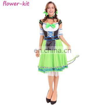 Hot Sale Beer Girl Oktoberfest Fancy Dress Costume Carnival Costume for Women