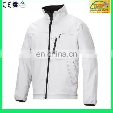 Wholesale unisex spring white waterproof softshell jacket stand collar men softshell jacket - 6 Years Alibaba Experience