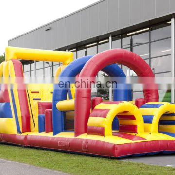 HI kids interesting inflatable obstacle tunnel for sales,play equipment obstacle