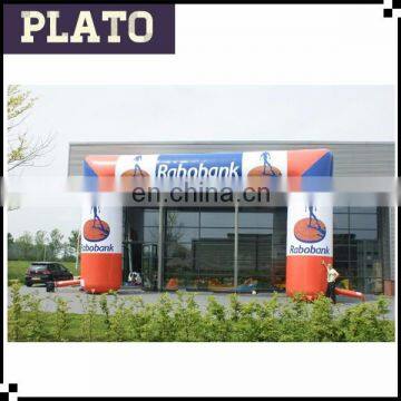 inflatable promotion arch rabobank decorative entrance for sale