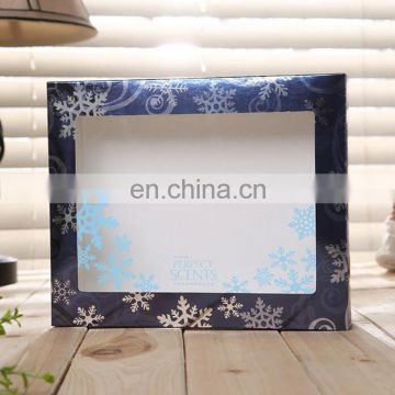 Ghuangzhou Supplier Custom Luxury Cosmetic Folding Paper Box With Clear Window And Plastic Film