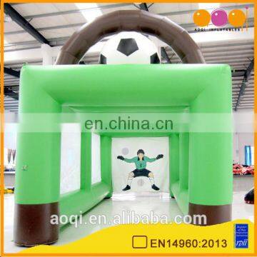 AOQI excellent quality big discount durable inflatable football game on sale