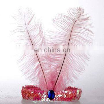 (DX-JQ-0461)RE OSTRICH FEATHER CARNIVAL HEADEWEAR