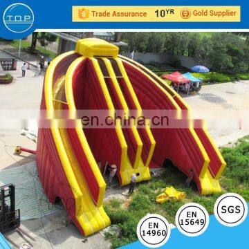 Multifunctional christmas village houses inflatable bouncer slide pumpkin bounce house with CE certificate