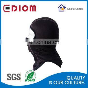 High quality China supplier polyester windstopper black blank custom balaclava mask