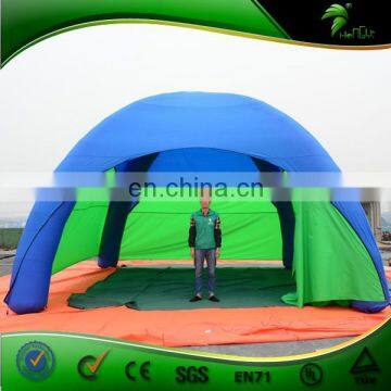 Double Layer Blue 5m Inflatable Bubble Tent For Activity Promotion