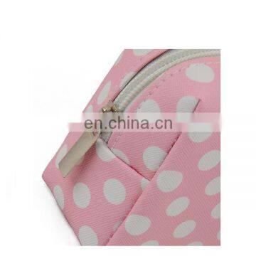 Dots Patterns PVC Cosmetic Bag With Zipper Party Funny Makeup Bag photo-4