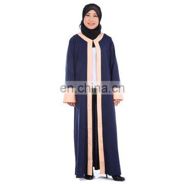 2017 Wholesale Front Open New Model Abaya in Dubai Drop Shipping Fashion Muslim Dress Abaya 2017 photo-3