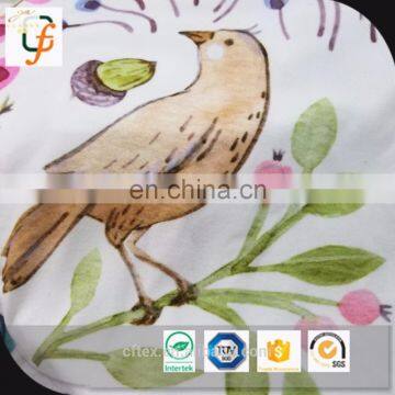 100% Polyester Printed Knitting Brush Fabric photo-4