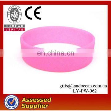 pink luminous silicone bracelet