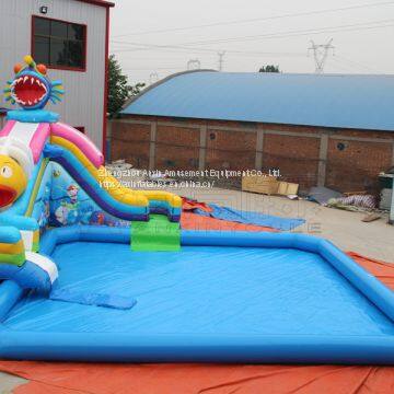 Giant inflatable water park ax-09