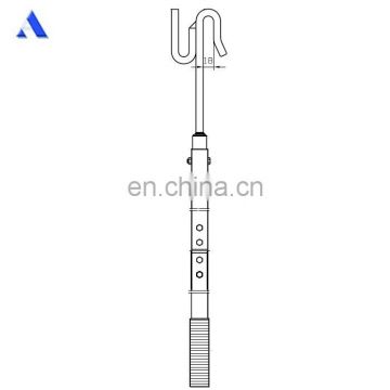 Aluminum Telescopic Tube Container Twistlocks Operating Rod