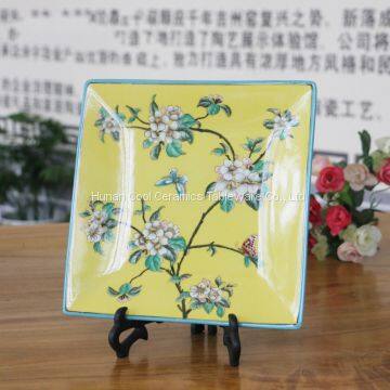 Nordic Modern Minimalist Candy Ceramic Plate Combination Plate Tray Living Room Four Refreshments Snacks Snack Plate photo-3