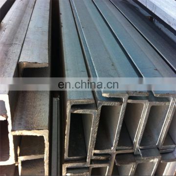 Q235B China Tangshan building construction hot rolled u channel steel sizes