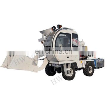 Mobile Self-Loading Small Concrete Mixer 2.6 M3 Motomixer 4X4 Loader Dumper