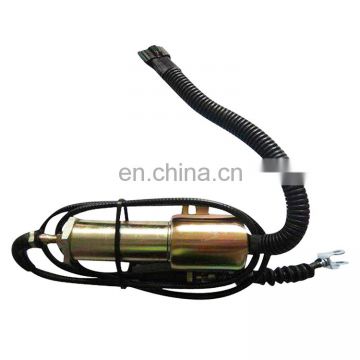 Diesel engine Fuel Solenoid 11N6-66030-24 24V For R210 R215 DH220-5