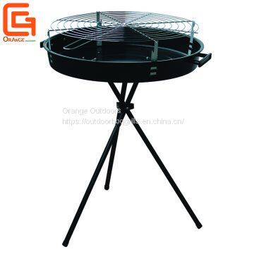 Charcoal Barbeque Tripod Simple Steel Grill Design Bbq Grill With Three Legs