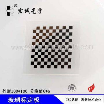 Grid 6*6mm Optical Glass Calibration Target Checkerboard Calibration Plate Vision Camera Calibration Target Distortion Calibration Target Can be Customized photo-2