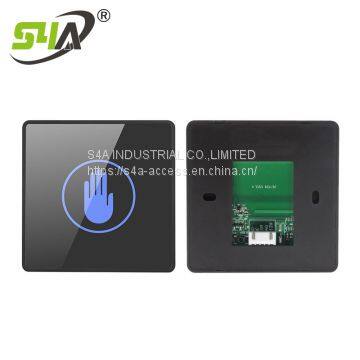 Tempered Glass Contactless Hand Wave Sensor Pushbutton Switch to Exit Button photo-2