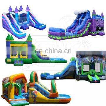 Inflatable Bouncer Jumper Bouncy Jumping Castle Bounce House With Swimming Pool