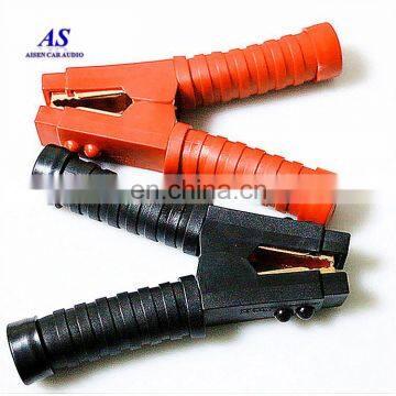 140mm 500A Metal Insulated Battery Cable Alligator Crocodile Clips photo-2