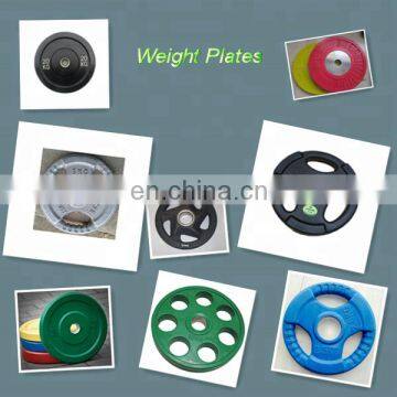 Accessories of Colorful Rubber Weight Plate/Gym Weights Plates/Iron Weight Plate