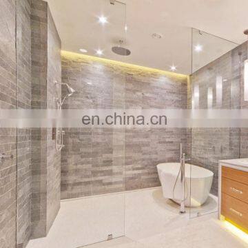 Frameless Tempered Glass Square Shower Room Partition