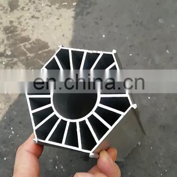 Industrial circular aluminium extrusion manufacturer,circular aluminium heat sink factory