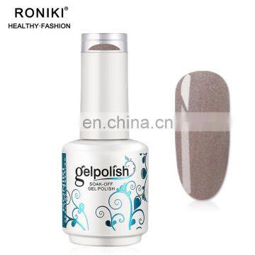 Soak off uv Led Color RONIKI Fashion Series Three Step Nail Gel Polish