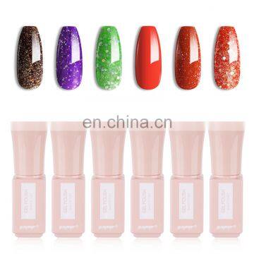 Nail Beauty Care Product 6ml 6 Pieces Nail Gel Polish Set With Gift Box Package photo-2