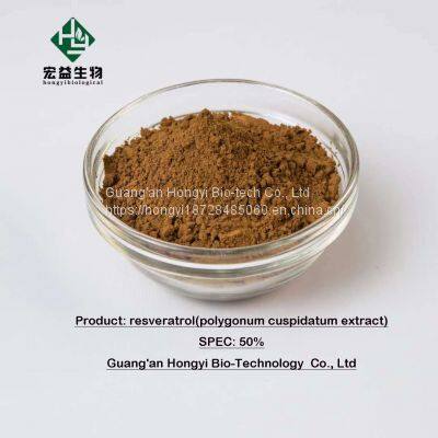 Polygonum Cuspidatum Extract Food Grade Resveratrol 50% CAS 501-36-0
