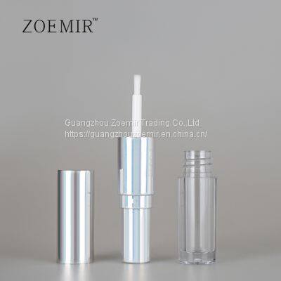 Cosmetic Packaging Double Sided Plastic Tube for Lipstick Concealer Eyeliner With Brush photo-3