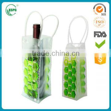 Wholesale Promotional Colorful PVC Beer Bottle Cooler Bag Plastic Pvc Ice Wine Bag photo-4