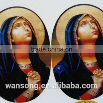 OEM 3d Pictures of Jesus Christ Print Label Sticker photo-2