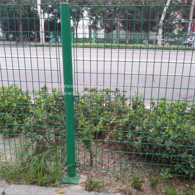 3d bending farm fence prices welded steel wire mesh fence manufacture